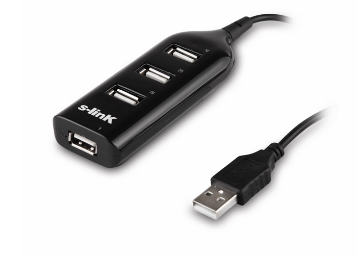 S-LINK SL-490 USB 4 PORT USB2.0 HUB