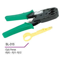 S-LINK SL-315  RJ-45/RJ-12/RJ-11 Üçlü Pense