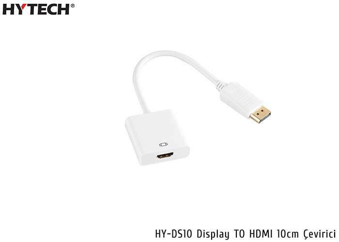 HYTECH HY-DS10 Display to HDMI 10cm Çevirici