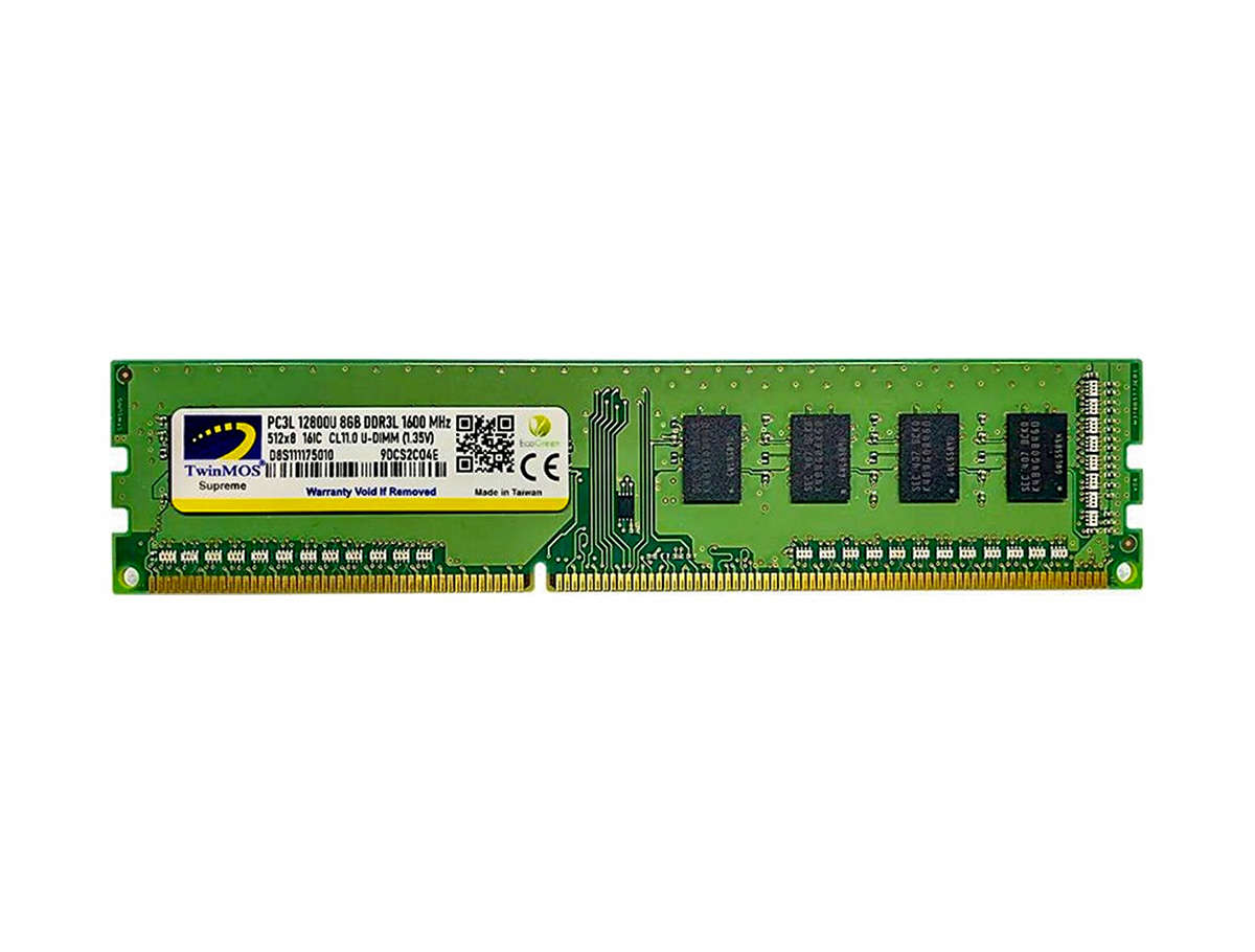 TwinMOS DDR3 4GB 1600MHz 1.35V Low Voltage Desktop Ram