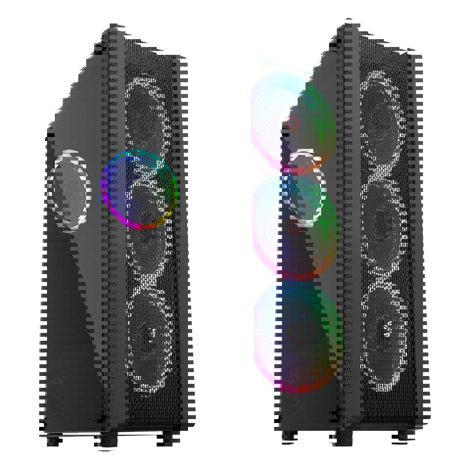 FRISBY FC-9320G 600W 4 X RGB 80+ MESH KASA
