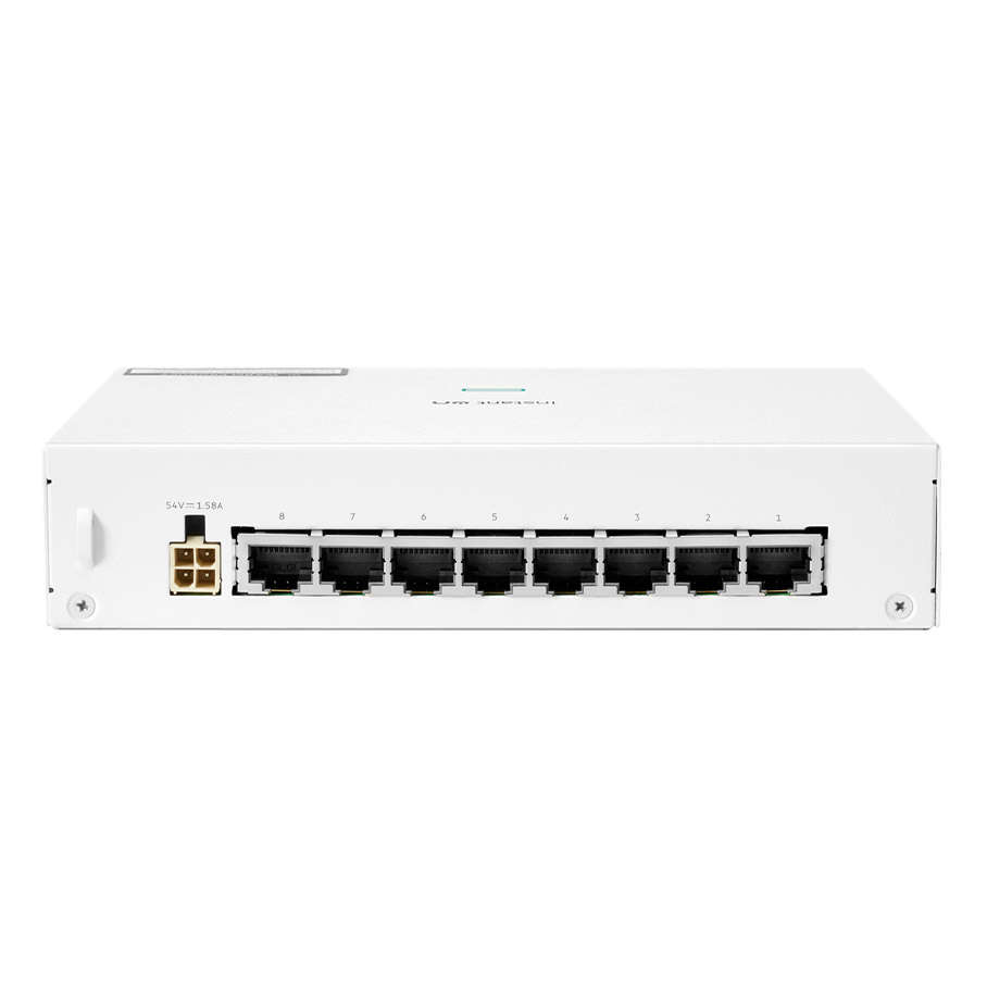 HPE ARUBA IOn 1430 R8R46A 8G 8P Class4 PoE64W10/100/1000 Mbps Yönetilemez Switch