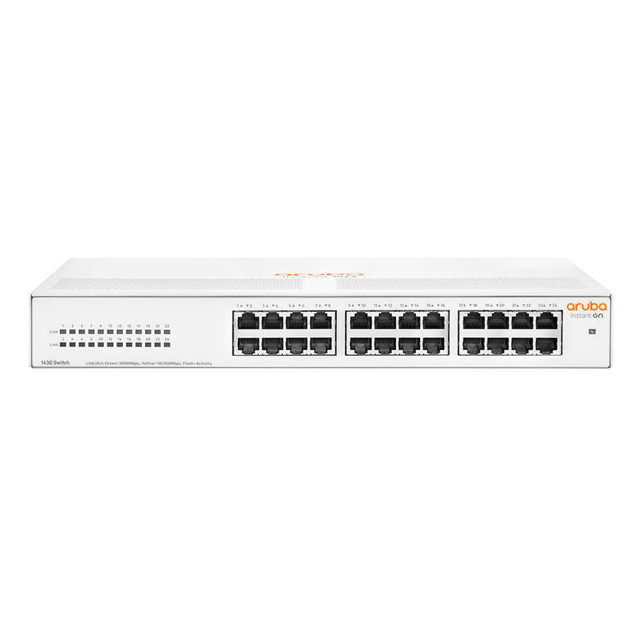 HPE ARUBA IOn 1430 R8R49A 24G 10/100/1000 Mbps  Yönetilemez Switch