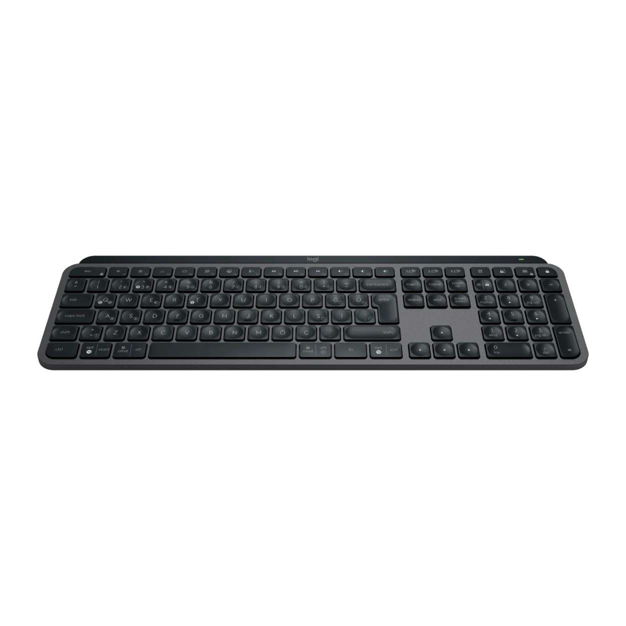 LOGITECH MX KEYS S Klavye Siyah Türkçe (920-011594)