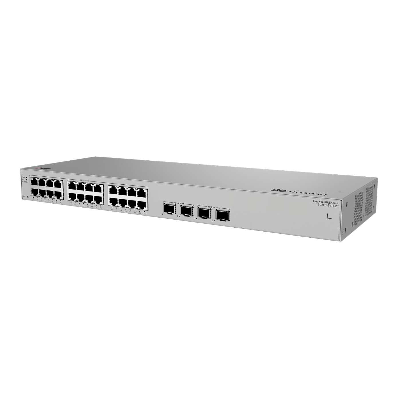 HUAWEI eKitEngine S220S-24T4JX 24GE Port, 2x 2,5G + 2x 10G SFP L2 Yönetilebilir