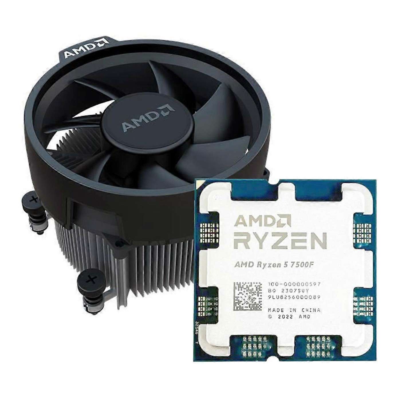 AMD Ryzen 5 7500F 3.7GHZ/5.GHZ 32MB 6C/12T AM5 65W TRAY + FAN