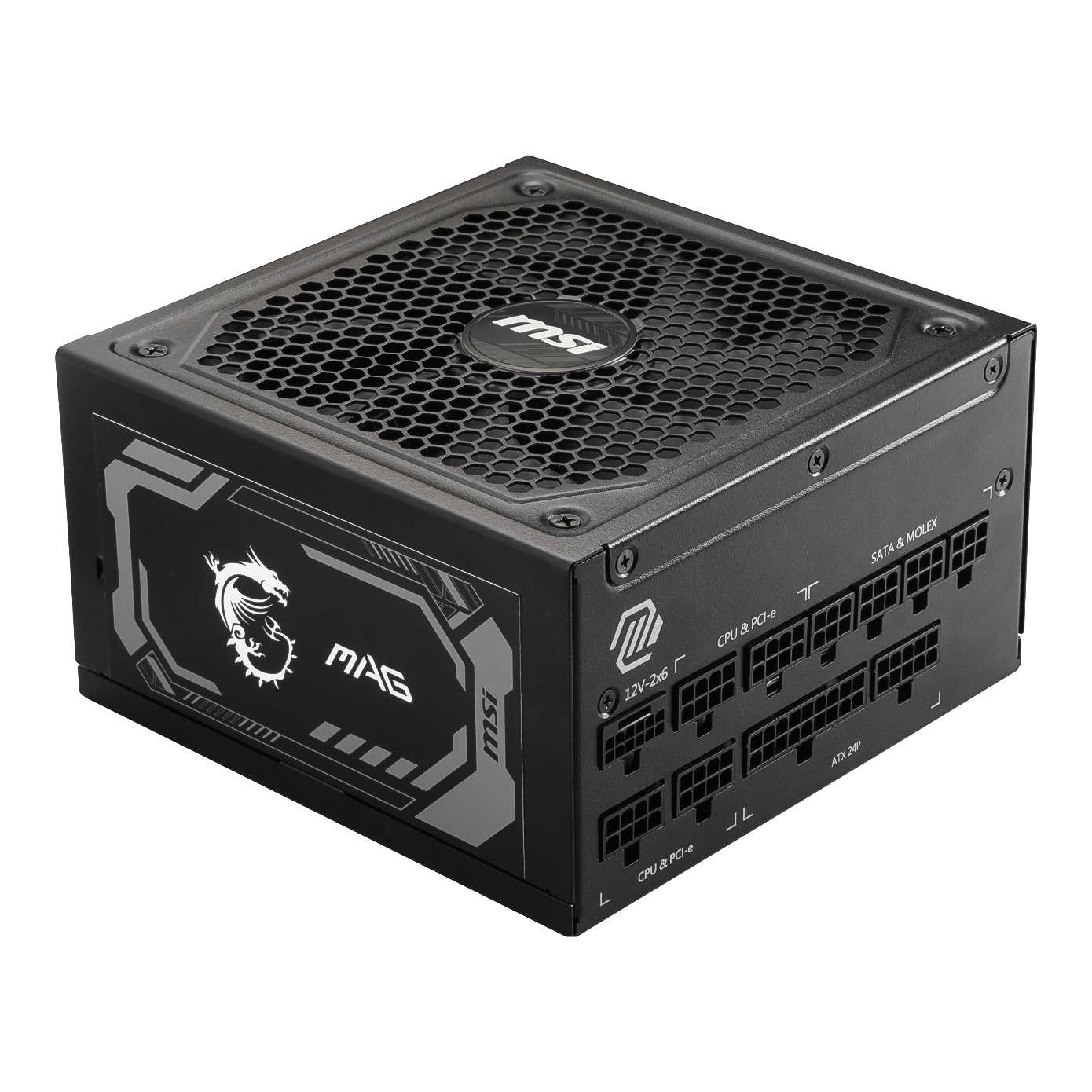 MSI MAG A1250GL PCIE5 1250W 80+ GOLD POWER SUPPLY MSI MAG A1250GL PCIE5 1250W 80+ GOLD POWER SUPPLY