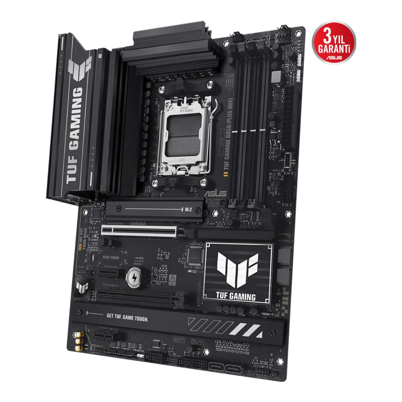 ASUS TUF GAMING B850-PLUS WIFI AM5 DDR5 8000 WiFi 7+BT 2.5GLAN ATX