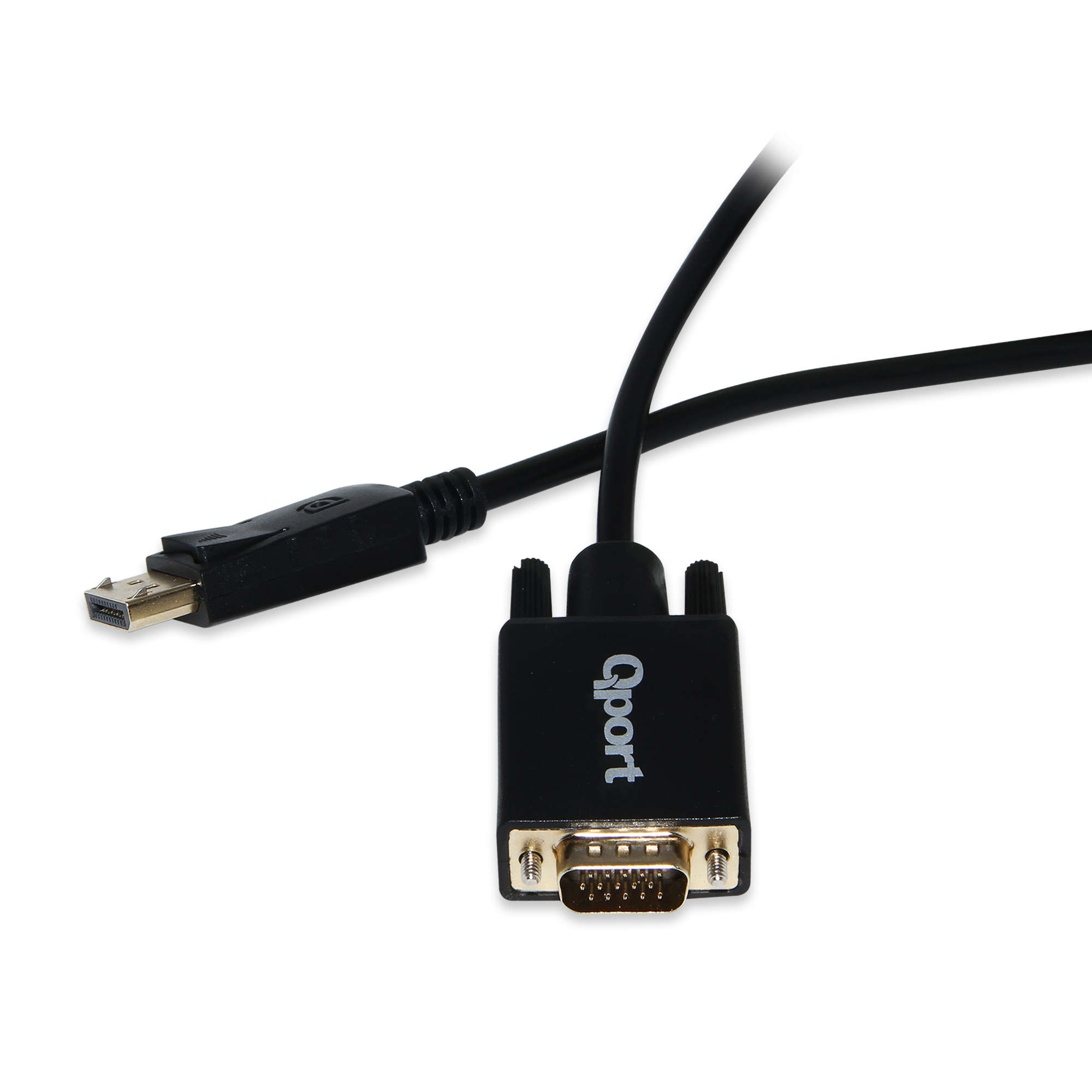 QPORT 1.8M DISPLAY TO VGA ÇEVİRİCİ KABLO (Q-DPV)