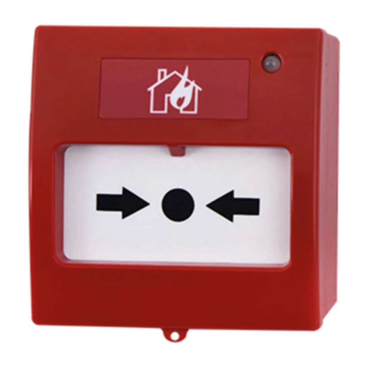 TEKNİM TFB-3168 KONVANSİYONEL TEKRAR KURULABİLİR YANGIN ALARM BUTONU, LED GÖSTER