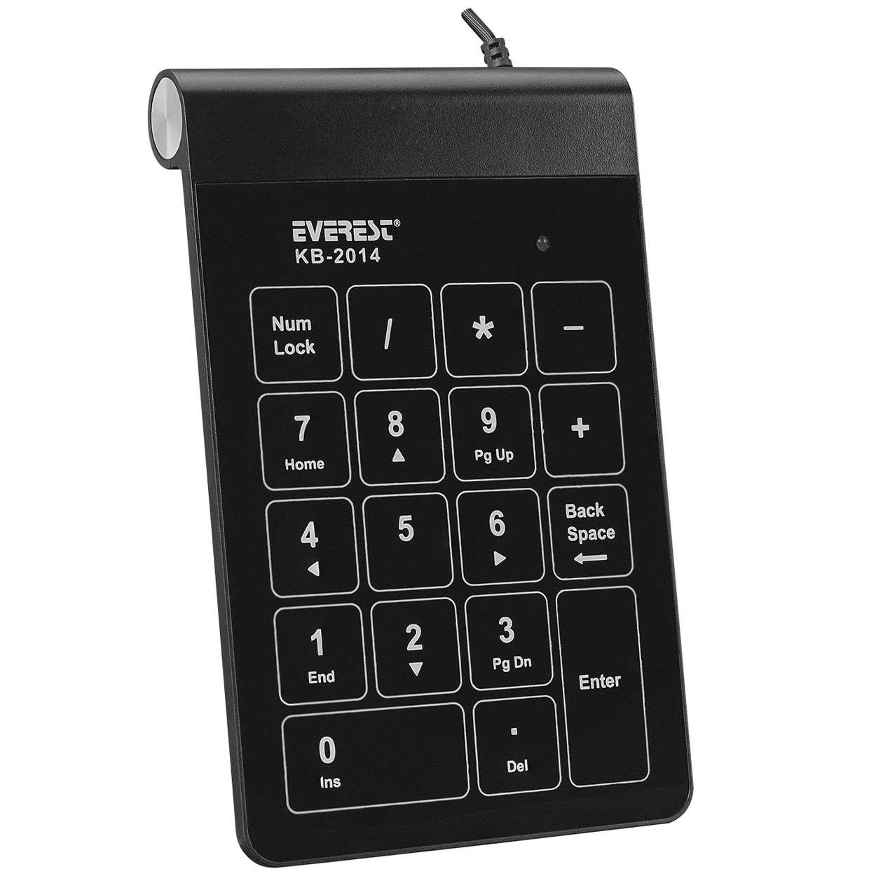 EVEREST KB-2014 Beyaz Dokunmatik Numerik Standart USB Klavye EVEREST KB-2014 Beyaz Dokunmatik Numerik Standart USB Klavye