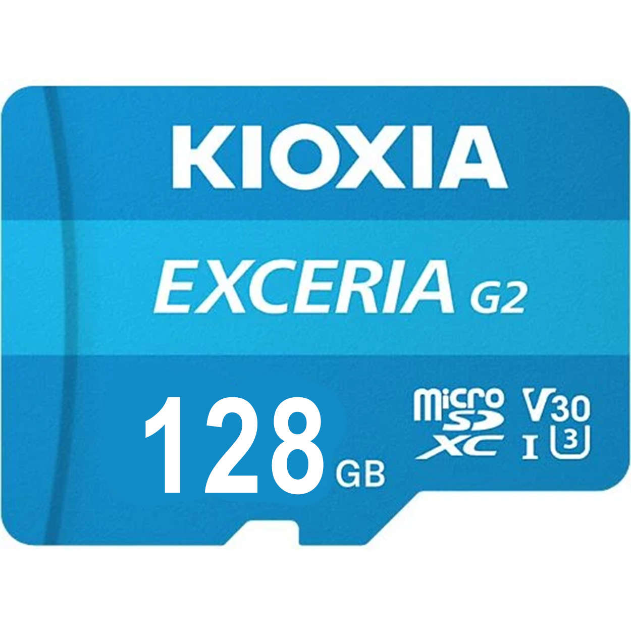 KIOXIA 128GB EXCERIA G2 MICRO SDXC U1 V30 4K 100/50