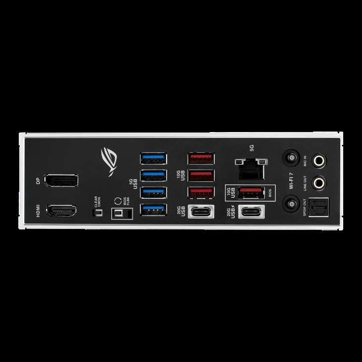 ASUS ROG STRIX Z890-H GAMING WIFI LGA1851 DDR5 9066 4xM2 WF7+BT 5Gbit LAN ATX