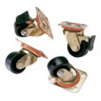 LANDE Dikili tip Tekerlek Grubu, 1 set=4 ad, 2ad frenli, 2 ad Frensiz