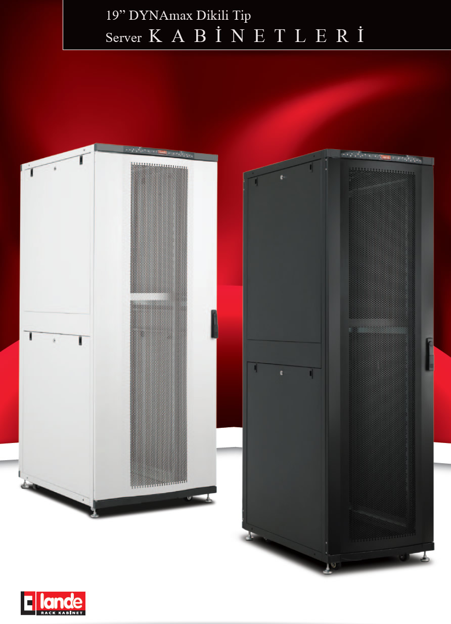 LANDE DYNAmax Perforeli 42U 800x1000x1970mm  Dikili Tip Kabin