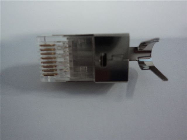 HCS J06-00804 J06-00804 Cat6 FTP Konnektör, katı iletkenli kablolar için