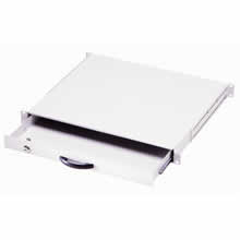 LANDE 1U 19" KLAVYE VE GENEL KULLANIMLIK CEKMECE (SIYAH)