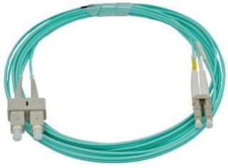 SC-LC Patch Cord Duplex MM OM4 3 mt