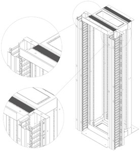 LANDE 26U Tel Kablo Düzenleme Panel Seti Sağ/sol