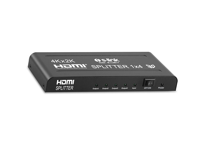 S-LINK SL-LU6214 4 PORT 4K+2K HDMI SPİITTER ÇOĞALTICI