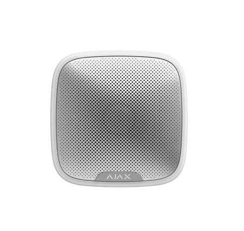 AJAX Kablosuz Harici Siren (StreetSiren - BEYAZ)