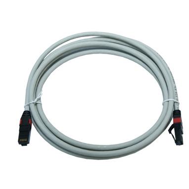 ERAT UTP CAT6  10m 4x2x24# LS0H Patch Cord Gri