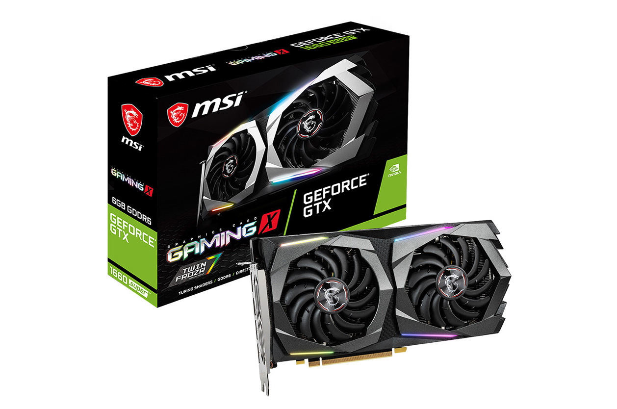 6 GB MSI VGA GEFORCE GTX 1660 SUPER GAMING X GTX1660S GDDR6 192B DX12 (1XHDMI 3X