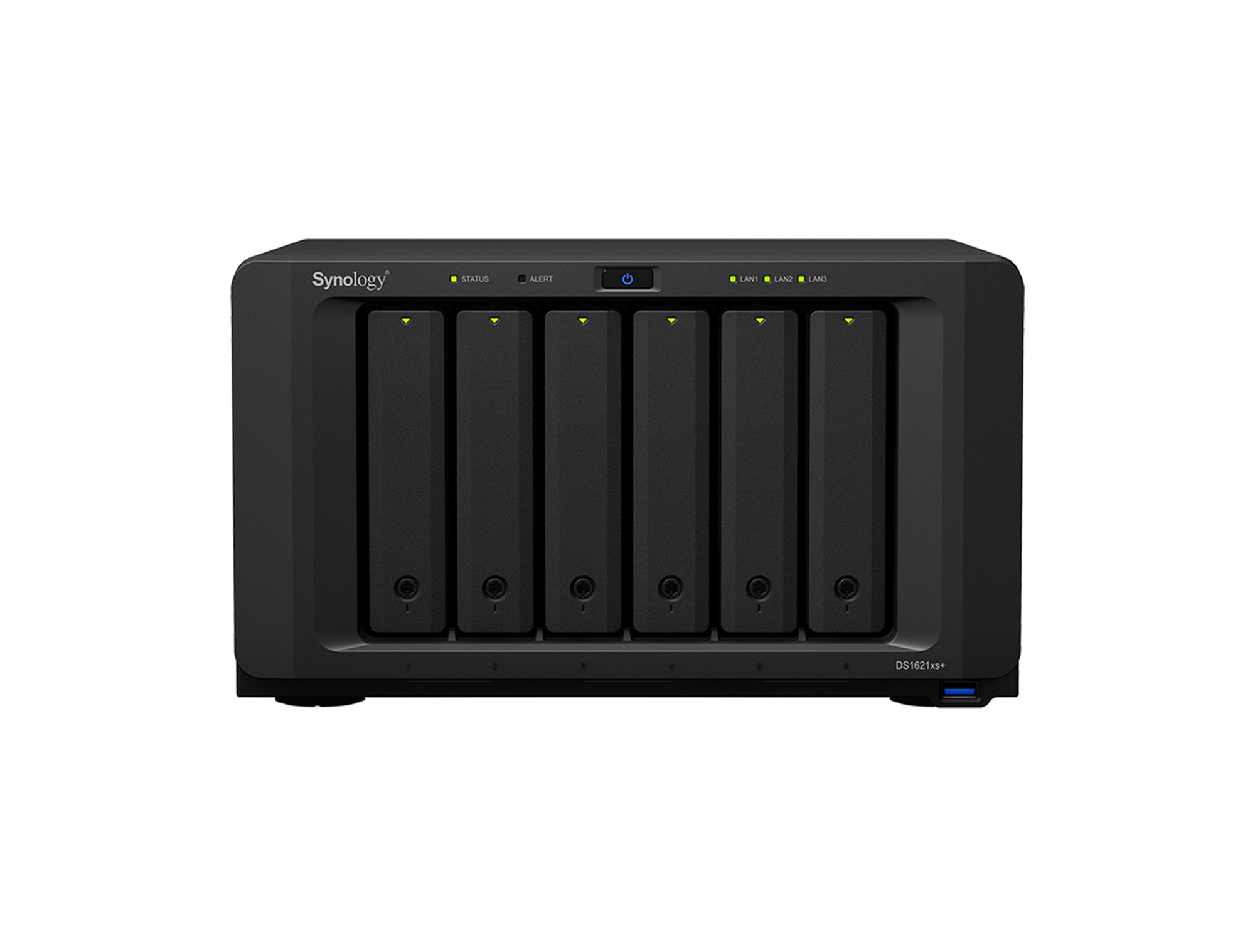 SYNOLOGY DS1621+ (6 Yuvalı, 4xGE, 2xEsata) Nas Depolama Ünitesi