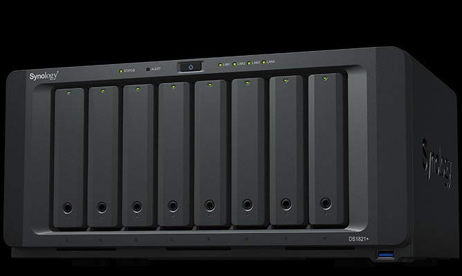 SYNOLOGY DS1821+ (8 Yuvalı, 4xGE, 2xEsata) Nas Depolama Ünitesi