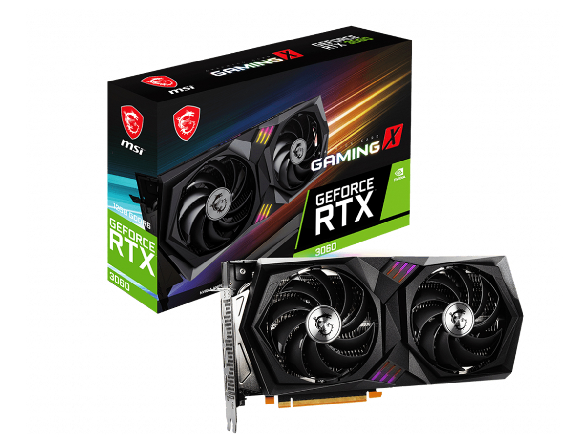 12 GB MSI GEFORCE RTX 3060 GAMING X 12G GDDR6 192Bit DX12 Gaming Ekran
