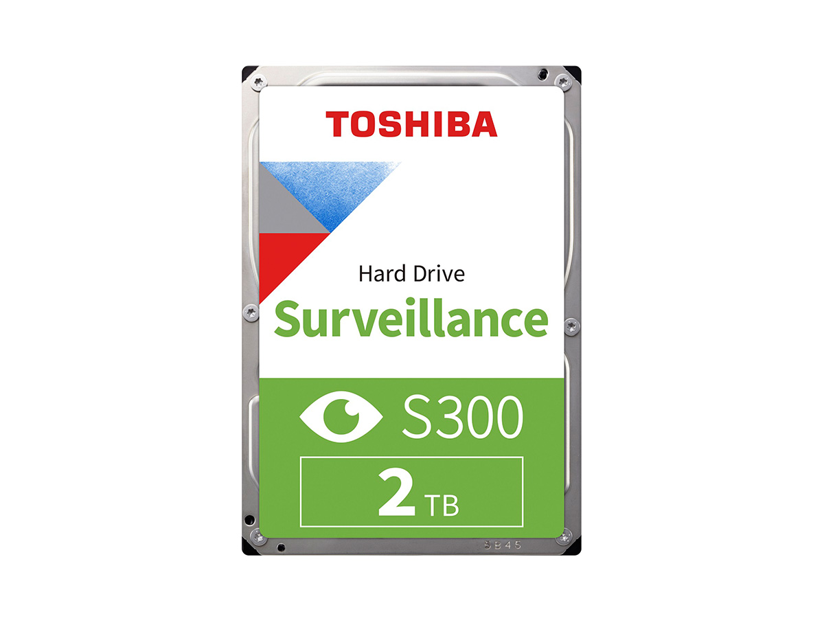 TOSHIBA S300 Surveillance 2 TB 5400RPM 128MB 7/24 DVR,NVR için Güvenlik HDD