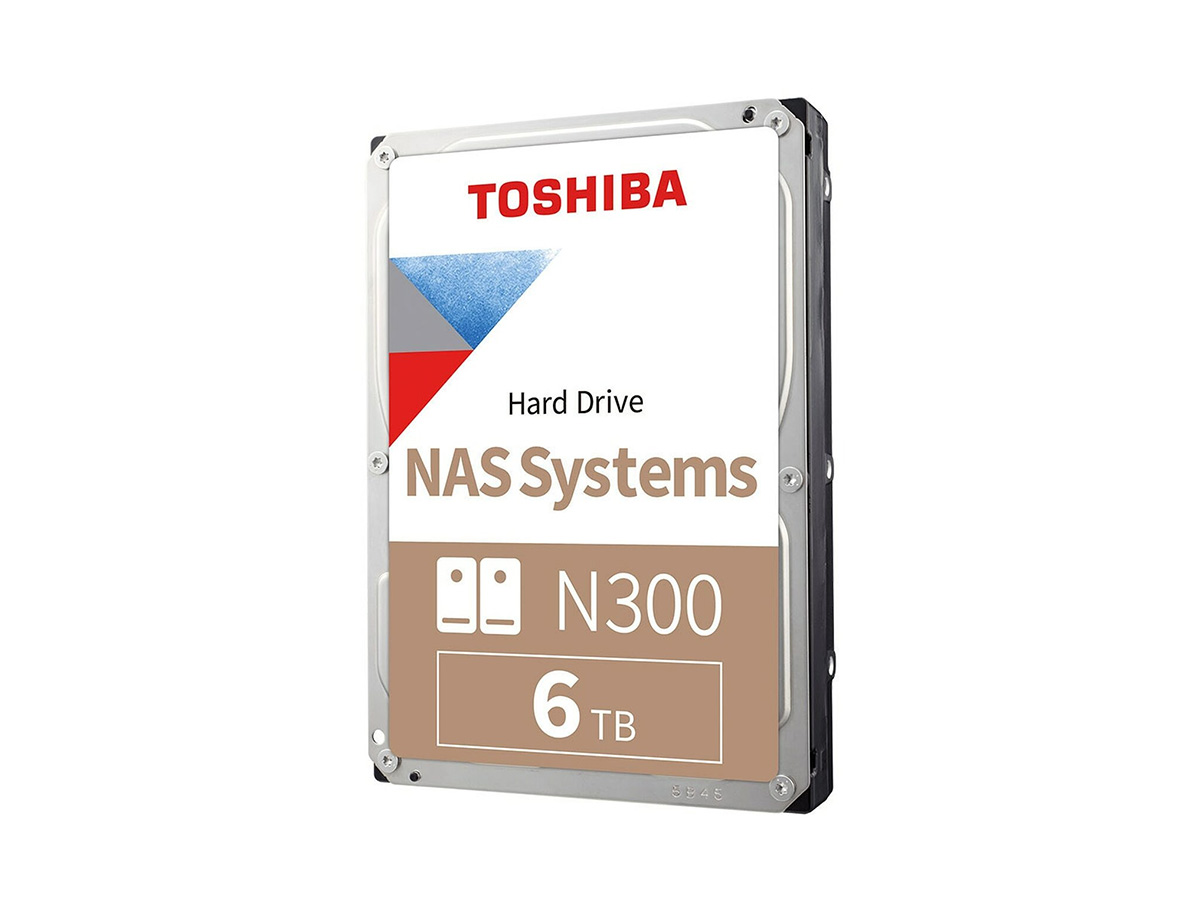 TOSHIBA N300 6TB 7200RPM SATA3  128MB  7/24  1-8  Yuvalı Nas için