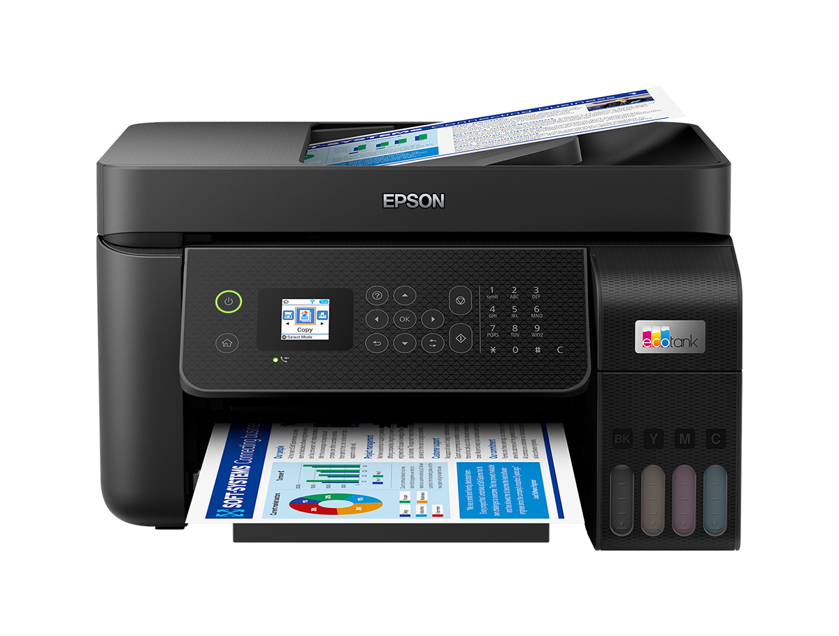 EPSON L5290 EcoTank LCD,Wi-Fi Direct,AirPrint,Lan,Faks,Tarayıcı,Fotokopi
