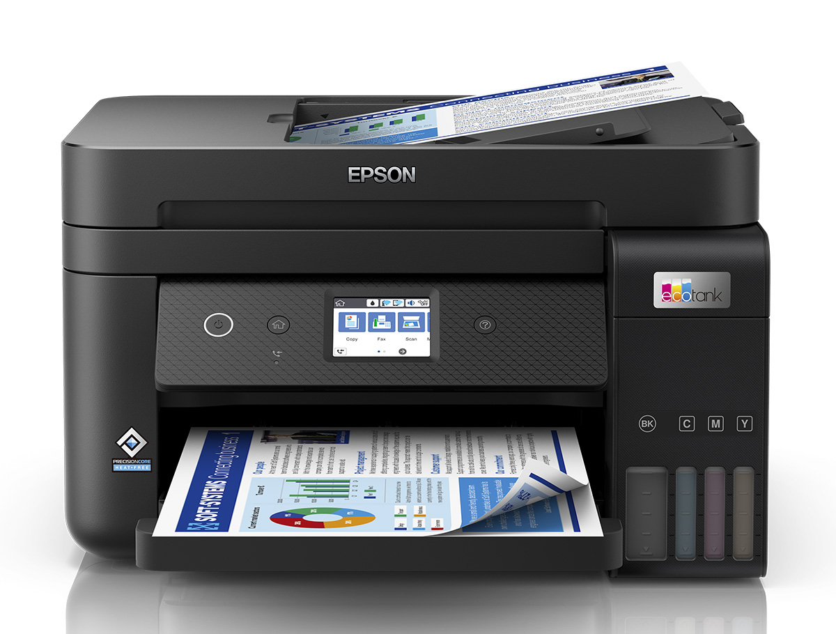 EPSON L6290 EcoTank WiFi, Eth.Dublex, Faks Yazıcı Tarayıcı,Fotokopi LCD A4