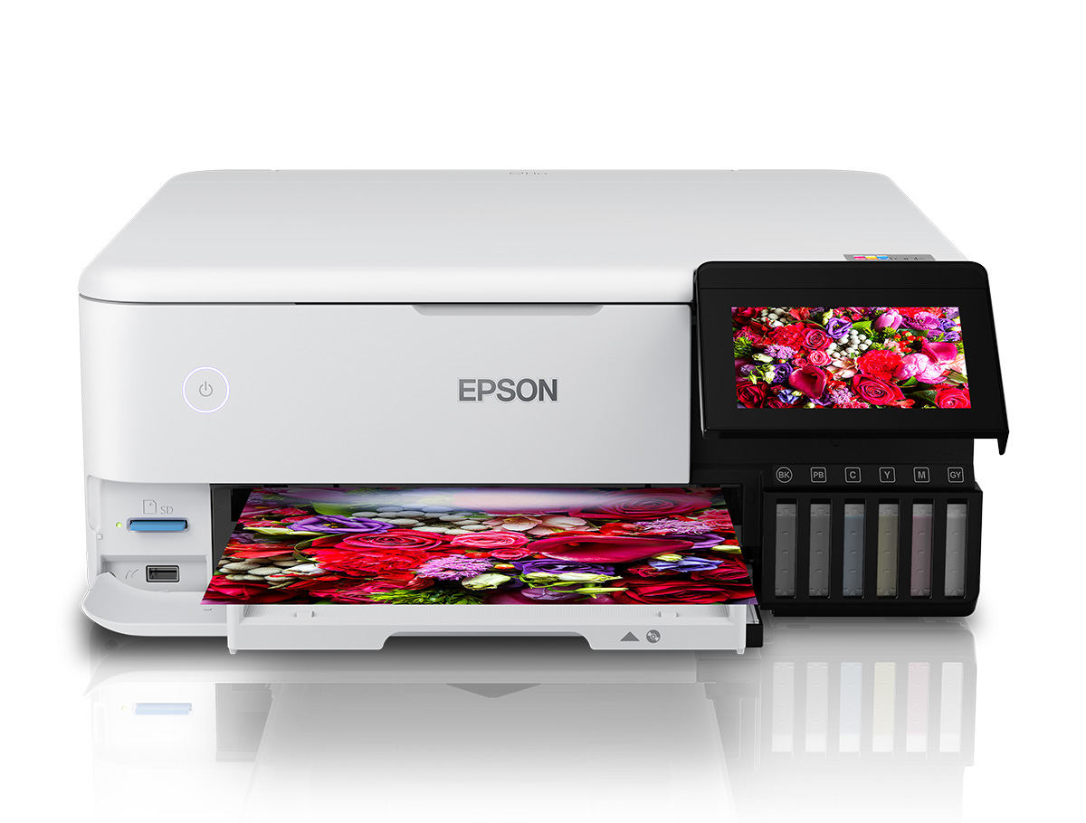 EPSON L8160  A4 EcoTank WiFi, Eth.Dublex, Yazıcı Tarayıcı,Fotokopi LCD