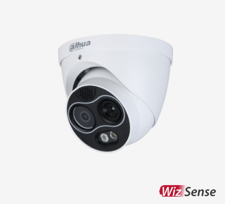 DAHUA TPC-DF1241-D3F4 4MP 3.5mm Termal  WizSense IP Dome Kamera (256*192