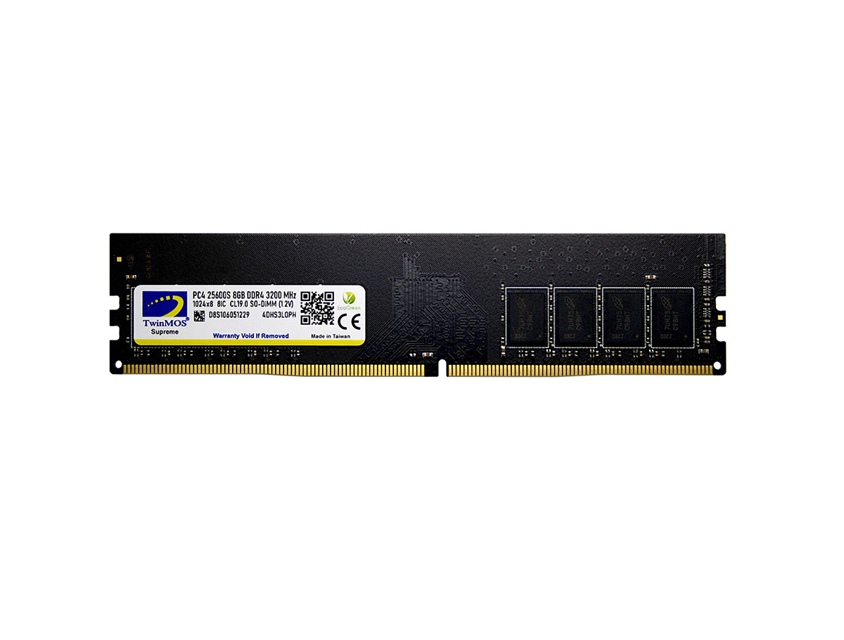 TwinMOS 8 GB 3200MHz DDR4 PC Ram