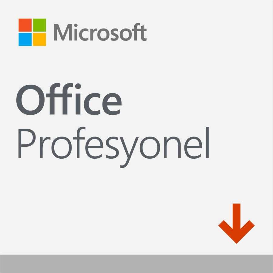 MS OFFICE 2021 PROFESSIONAL TURKCE-INGILIZCE ELEKTRONIK LISANS 269-17190