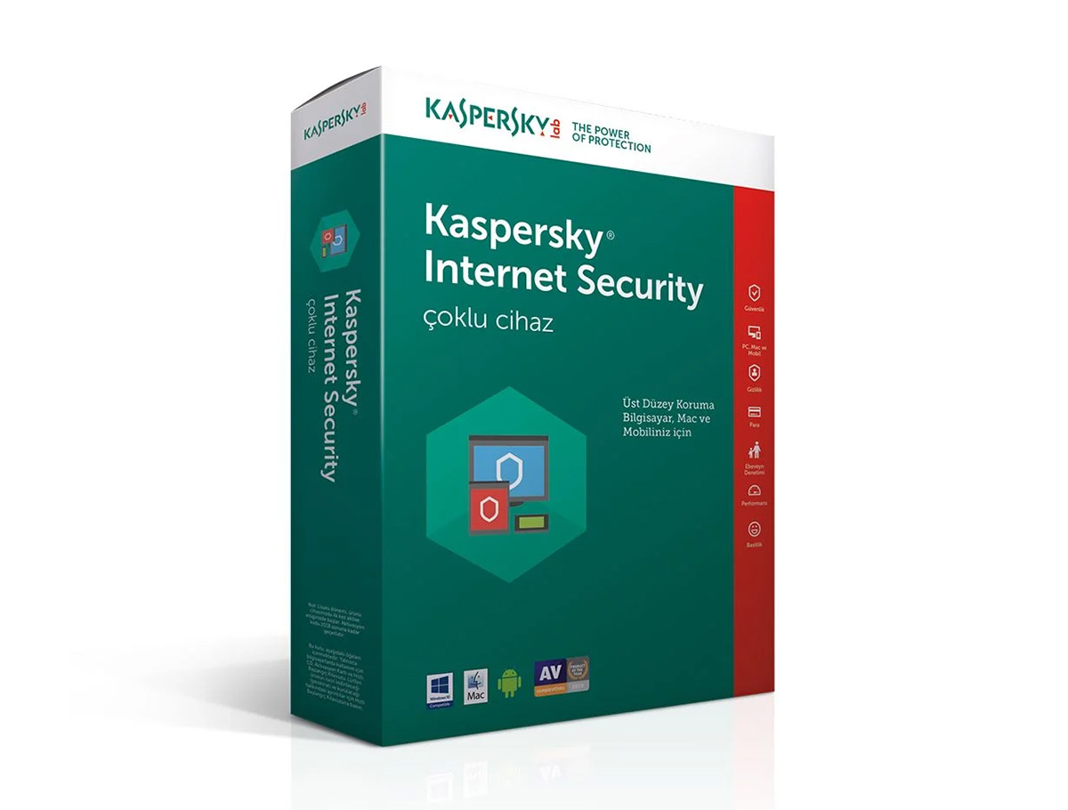 KASPERSKY TOTAL SECURTY ÇOKLU CİHAZ KORUMASI 1 KULLANICILI 1 YIL TR KUTU