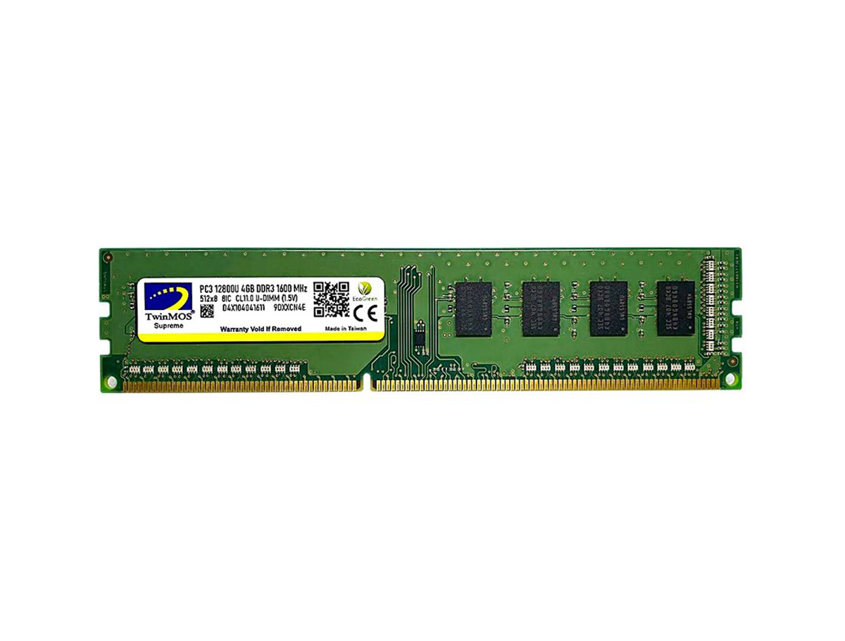 TwinMOS DDR3 4GB 1600MHz 1.5V Desktop Ram