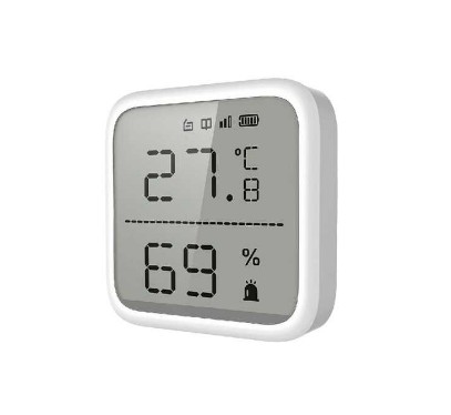 HIKVISION Kablosuz Duvar Tipi Isı Dedektörü / DS-PDTPH-E-WE