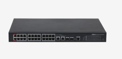 DAHUA PFS4226-24ET-360-V3 24FE PoE Port (360W), 2xCombo SFP Yönetilebilir Switch