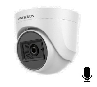 HIKVISION 76D0T-ITPFS 1080p 2,8mm IR Dome Kamera (-Dahili Mikrofonlu)