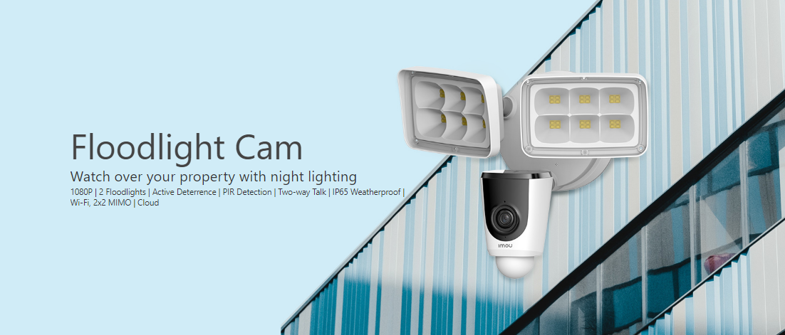 IMOU IPC-L26P 2 MP Dış Ortam Işıklı IR Kamera (Floodlight Cam)