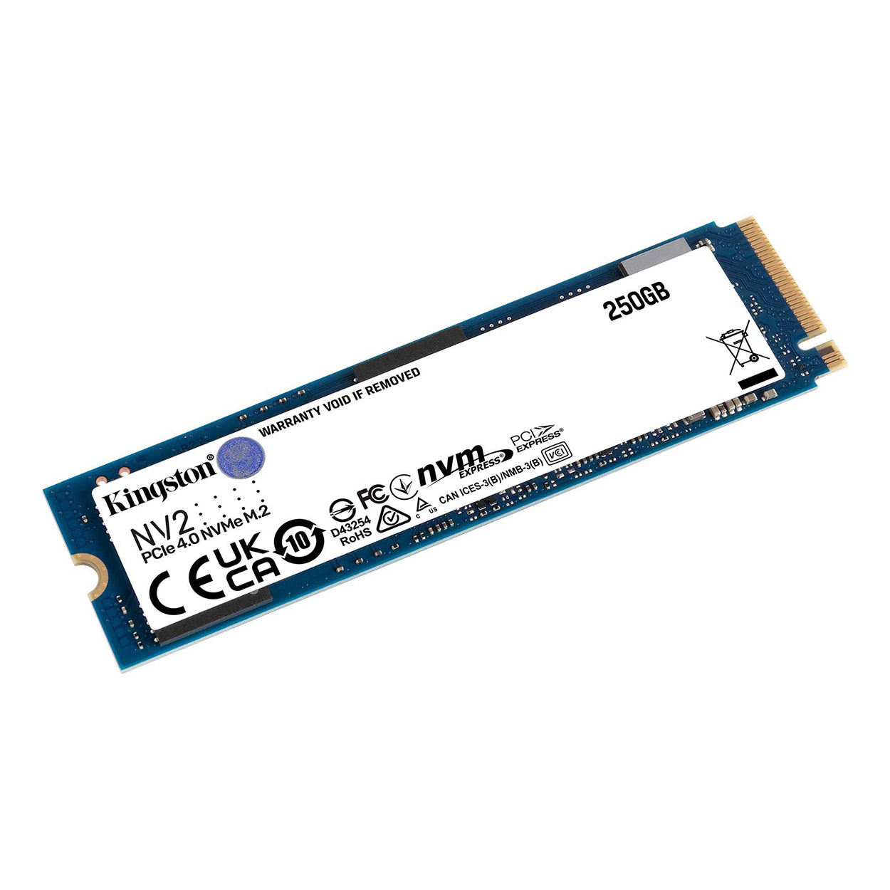 KINGSTON 250 PCIe 4.0 M.2 NVMe 3000/1300MB/s SSD