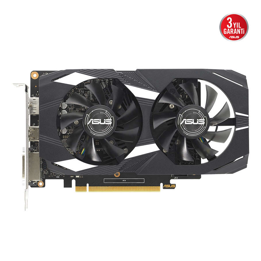 4 GB ASUS GEFORCE DUAL-GTX1650-O4GD6-P-EVO GDDR6 128bit 1650Mhz OC 1xDVI 1xHDMI 4 GB ASUS GEFORCE DUAL-GTX1650-O4GD6-P-EVO GDDR6 128bit 1650Mhz OC 1xDVI 1xHDMI