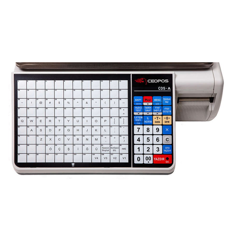CEOPOS CDS-E 30 KG BARKODLU TERAZİ CEOPOS CDS-E 30 KG BARKODLU TERAZİ