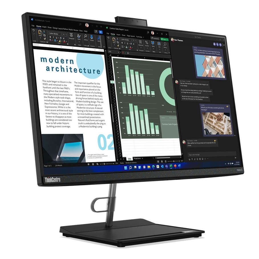 LENOVO NEO 30A 23.8" i7-1260P 16GB 512SSD  DOS AIO