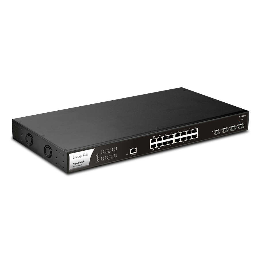 DRAYTEK Vigor PQ2200xb 16x2,5G (12xPoE+, 4xPoE++) Port(400W), 4x10G SFP+ Yönetil
